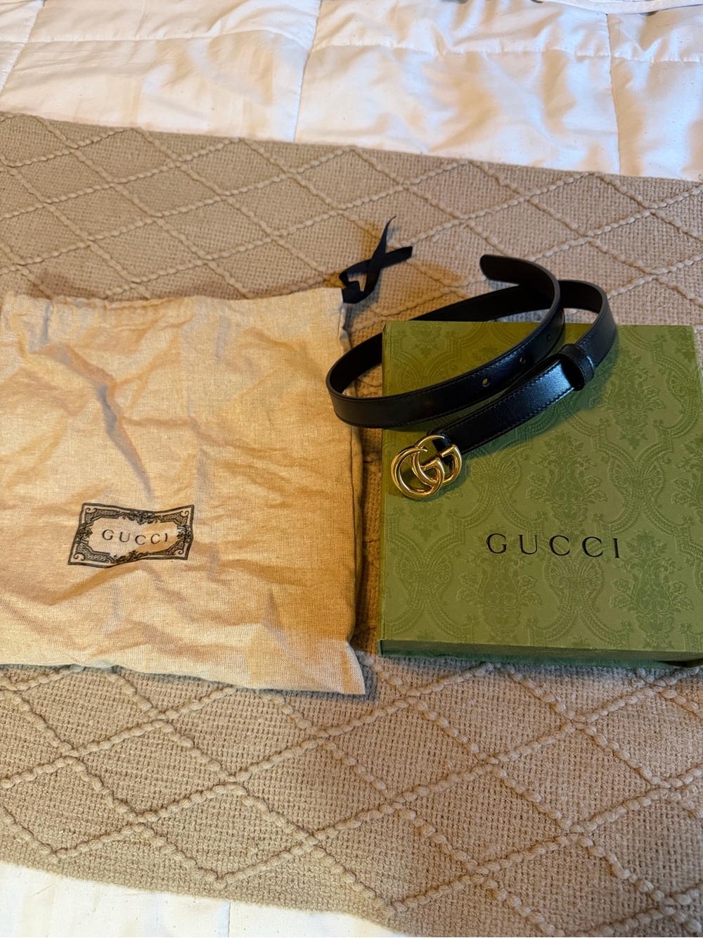 Gucci Marmont Thin Belt